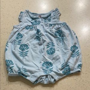 Tea baby girl onesie